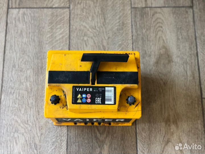 Аккумулятор бу 60 Ач на ваз