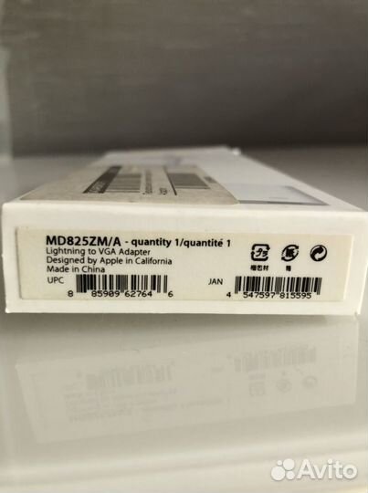 Переходник Apple оригинал новый