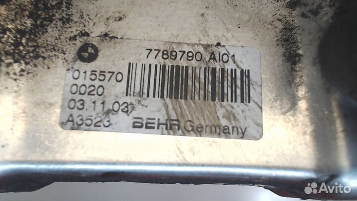 Охладитель отработанных газов BMW 7 E65, 2003