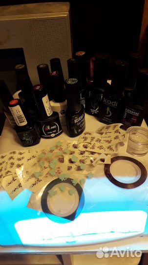 Лампа для ногтей и гель лак