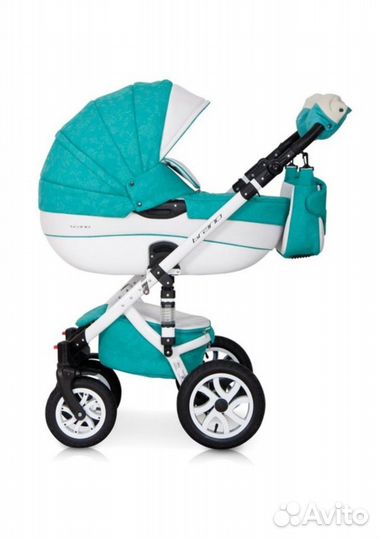 Коляска 3 в 1 Бруно экко Рико