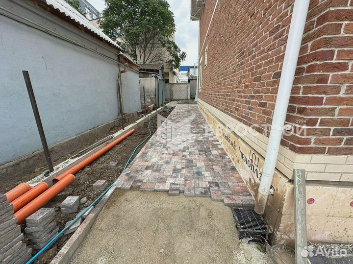 Тротуарная плитка с укладкой под ключ