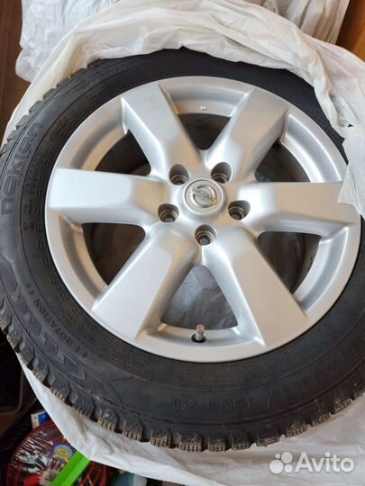 Колеса в сборе r17 зимние 5 114.3
