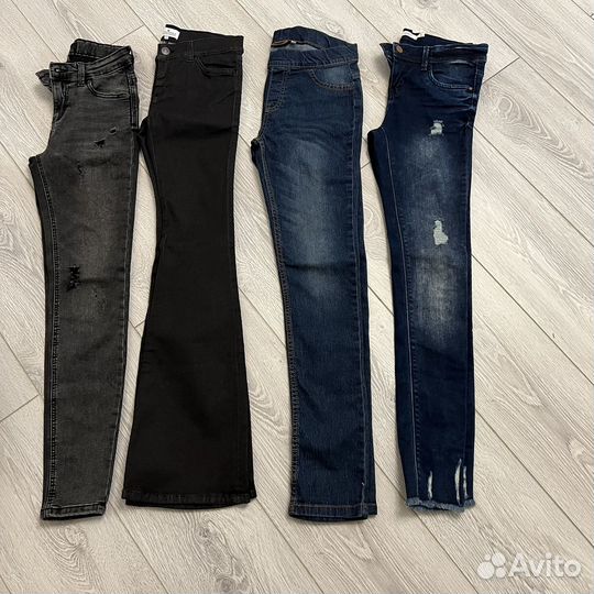 Джинсы фирменные для девочки 152