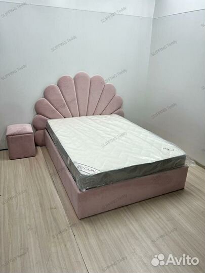 Детская кровать мягкая для девочек