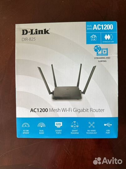 WiFi Роутер D-Link DIR-825