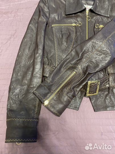 Куртка кожаная женская 44 размер