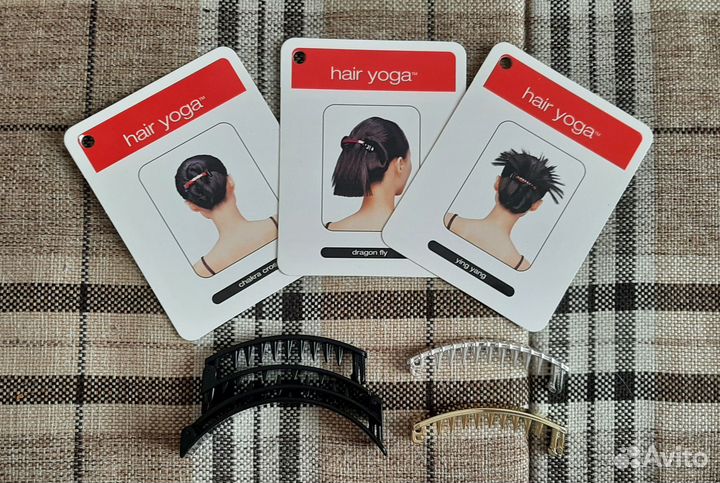 Заколки Hairgami Le loom Boci Hair yoga Spin