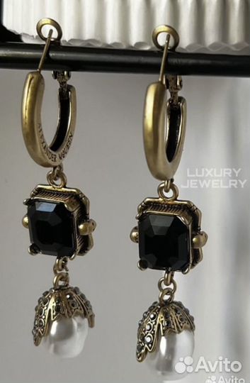 Alexander mcqueen серьги