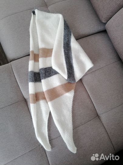 Комплект берет и бактус из пуха норки новый