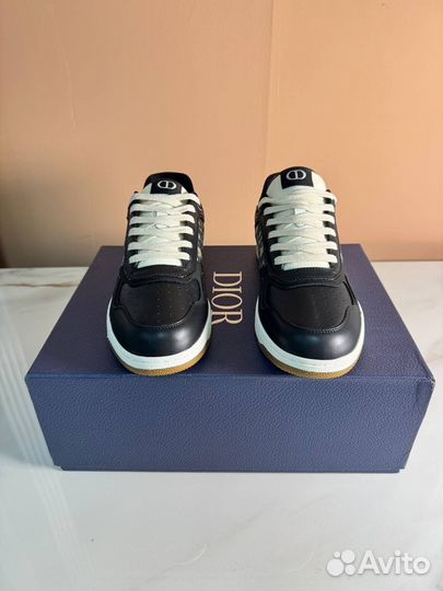 Мужские кожаные кеды