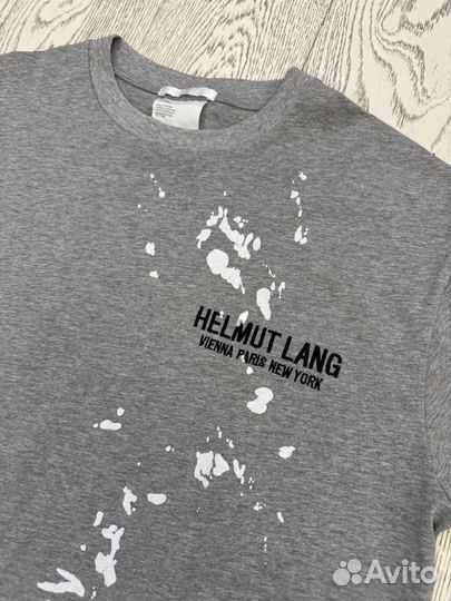 Футболка Helmut Lang Standart Painter Tee Оригинал