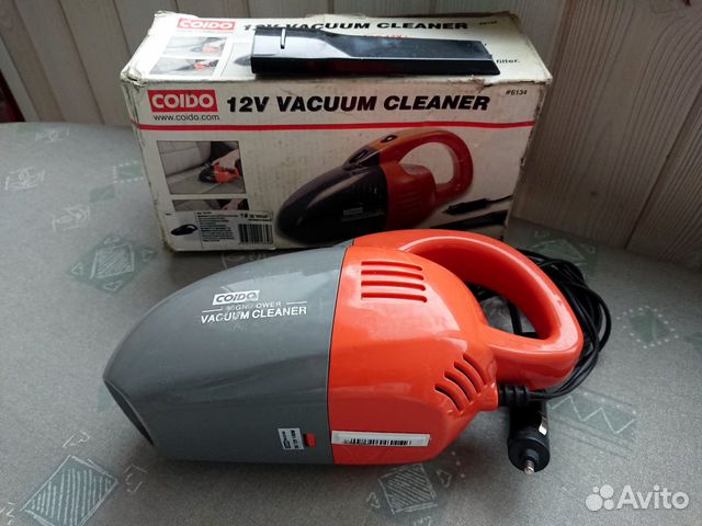 Пылесос автомобильный coido 6134 для сухого мусора