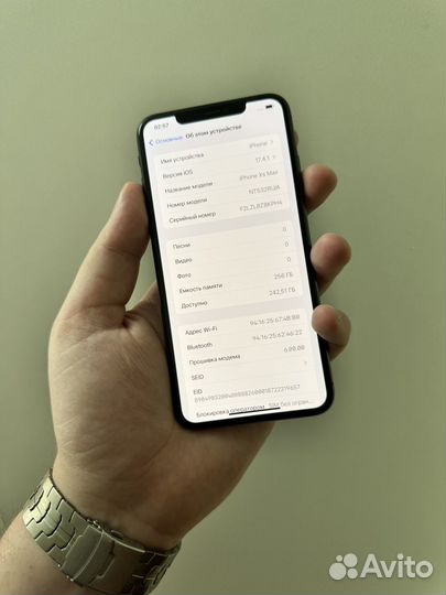 iPhone Xs Max, 256 ГБ