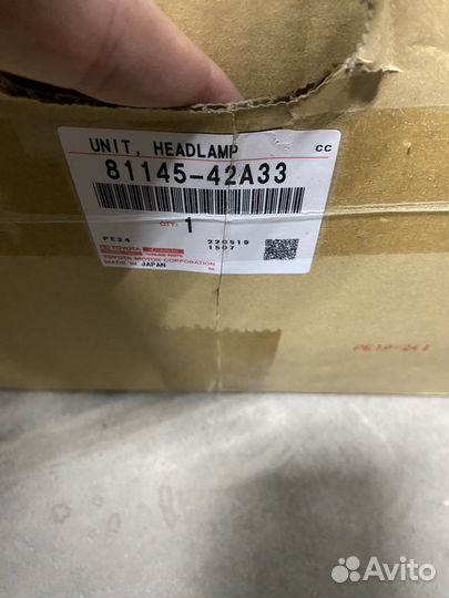 Фара led toyota Rav 4 XA50