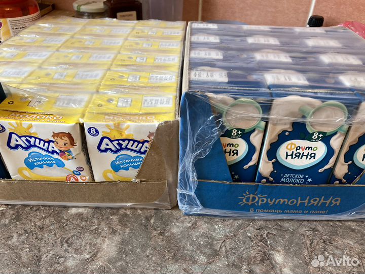 Молоко агуша