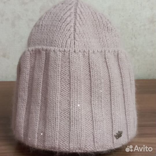 Шапка и косынка ангора