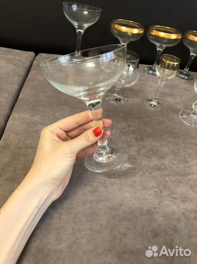 Бокалы и рюмки Bohemia