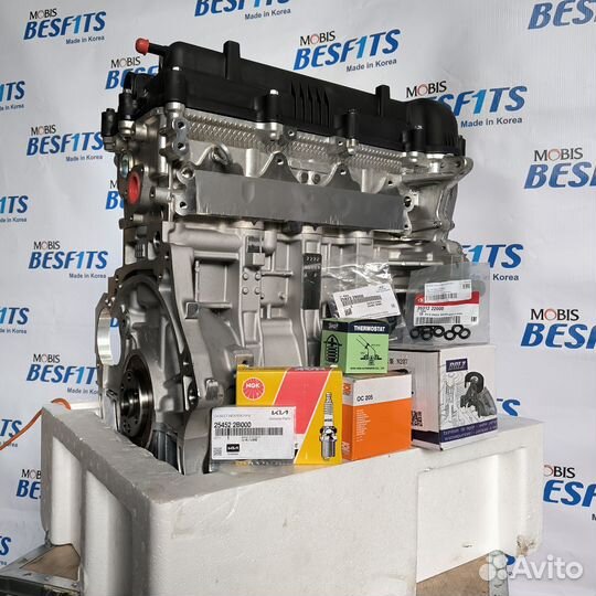 Двигатель 1.6 G4FC Hyundai Solaris Kia Rio 3