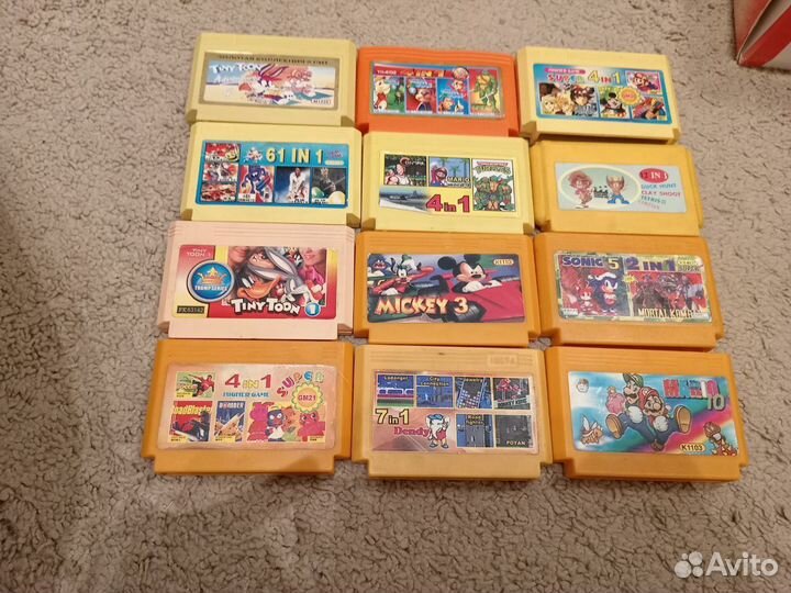 Картриджи dendy