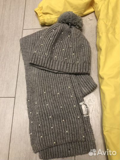 Шарф шапка Zara