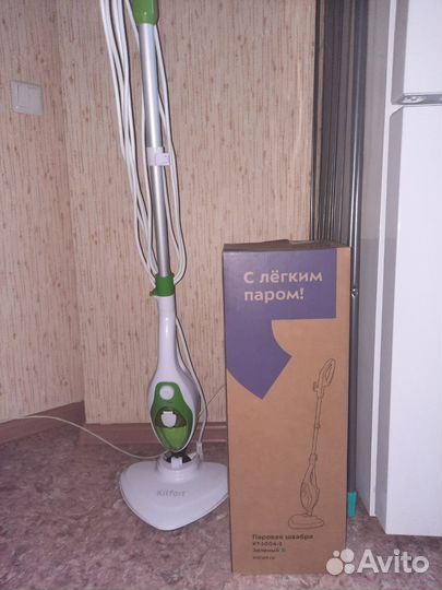 Новая Паровая швабра kitfort+гарантия на 2 года