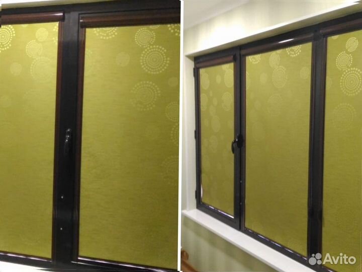 Рулонные шторы на окна в мансарду