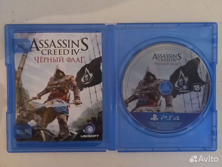 Игра ps4. Assassin's creed 4 чёрный флаг