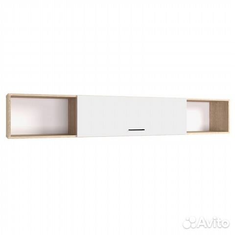 Полка Анталия 2032 Сонома\Белый