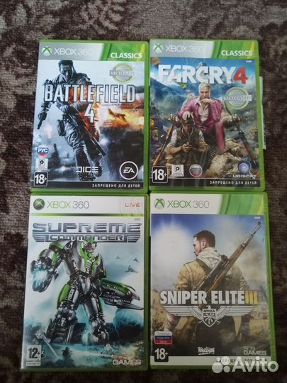 Игры на Xbox 360