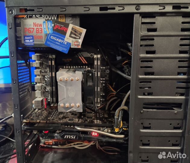 Пк на lga 2011 gtx 760 16gb 800w