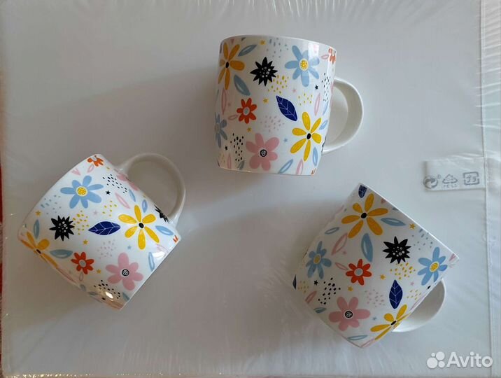 Кружки чашки бокалы Новые