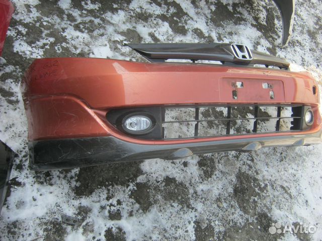 Бампер передний Honda Airwave GJ1 GJ2 2005-2010