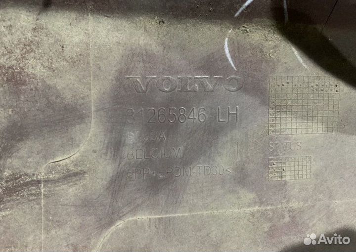 Порог левый Volvo V40 MV