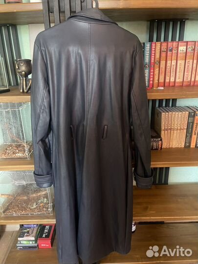 Синий тренч из искусственной кожи 4th & Reckless