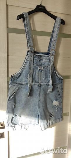 Джинсовый комбинезон и сарафан женский