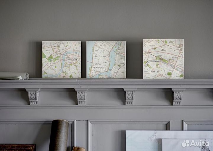 Постеры бьёрнамо икеа 3 шт