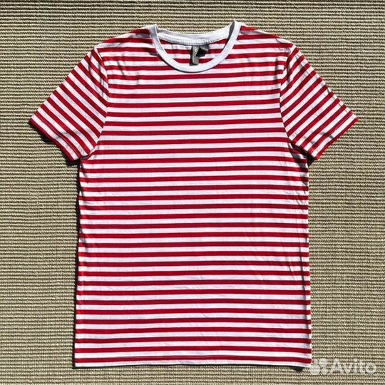 Футболка в полоску sk8 y2k