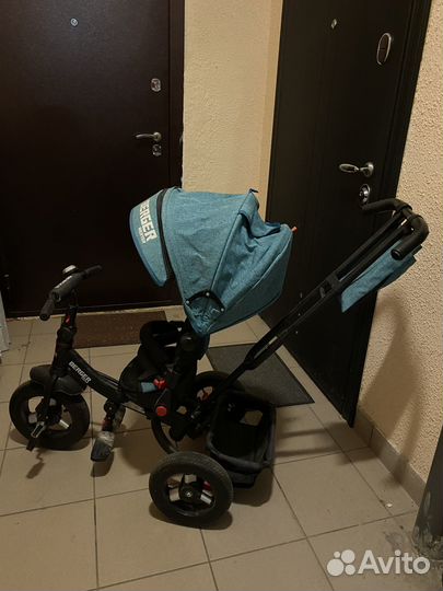 Детский трехколесный велосипед бу