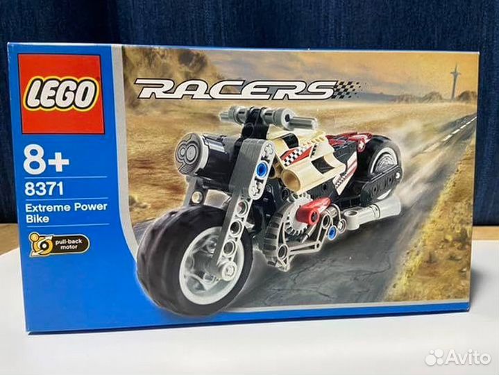 Lego technic Racers 8371 мотоцикл