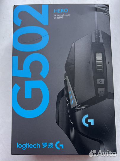 Новая Игровая мышь logitech g502 hero black