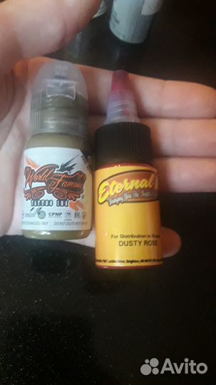 Пигменты для татуажа и тату World famous Ink