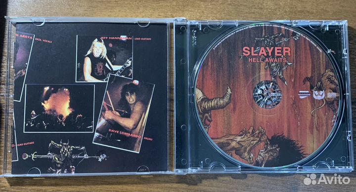 Slayer Hell Awaits CD
