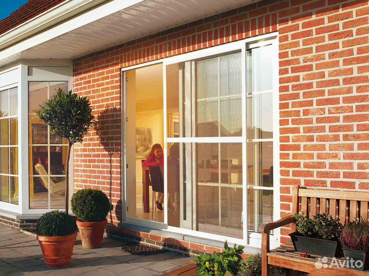 Москитная сетка Рулонная RAL2068