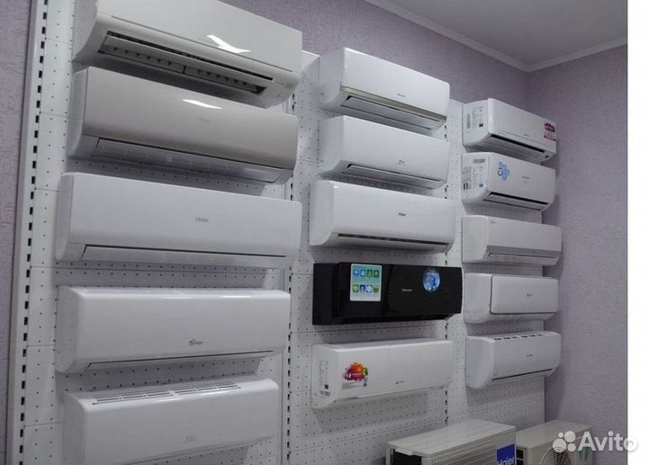 Сплит система с установкой