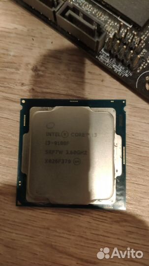 Intel core i3 9100f + Asus Prime H310M-R2.0+ башня