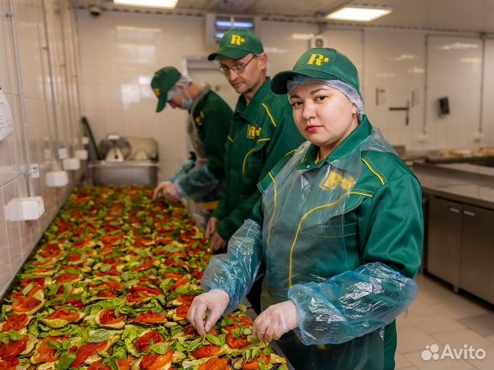 Помощник повара в столовую вахта