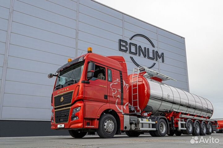 Полуприцеп битумовоз Bonum 32 куб.м, 2023