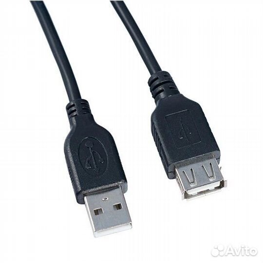 Кабель perfeo USB2.0 A вилка - USB A розетка, 5.0