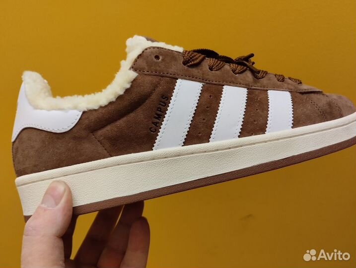 Кроссовки мужские зимние Adidas Campus 9 p-р 41-45